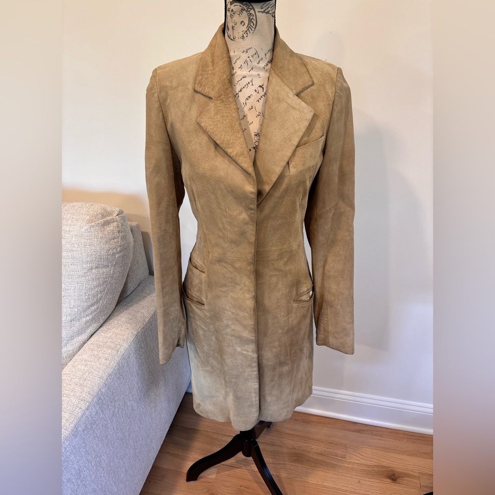 Vintage Rachelle suede jacket size 4